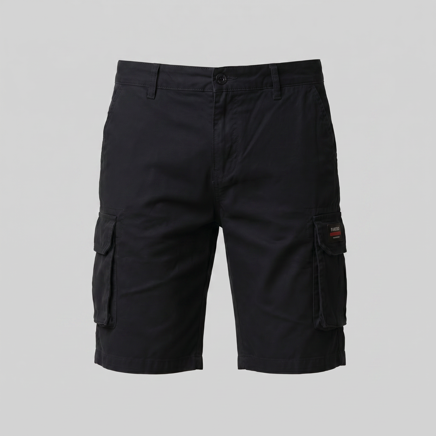 Mens Relaxed Fit Cargo Shorts