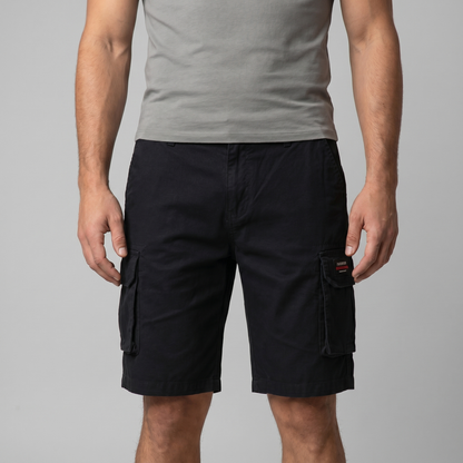 Mens Relaxed Fit Cargo Shorts