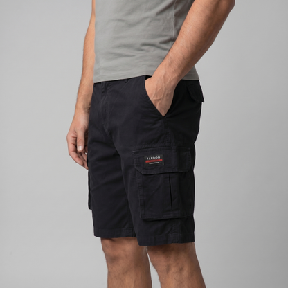 Mens Relaxed Fit Cargo Shorts