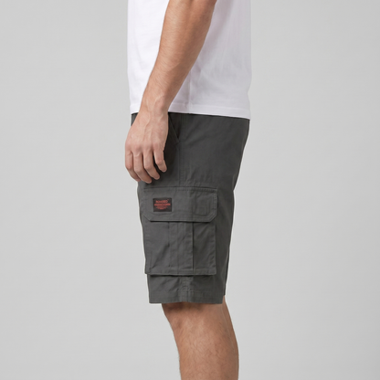 Mens Relaxed Fit Cargo Shorts