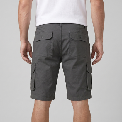 Mens Relaxed Fit Cargo Shorts
