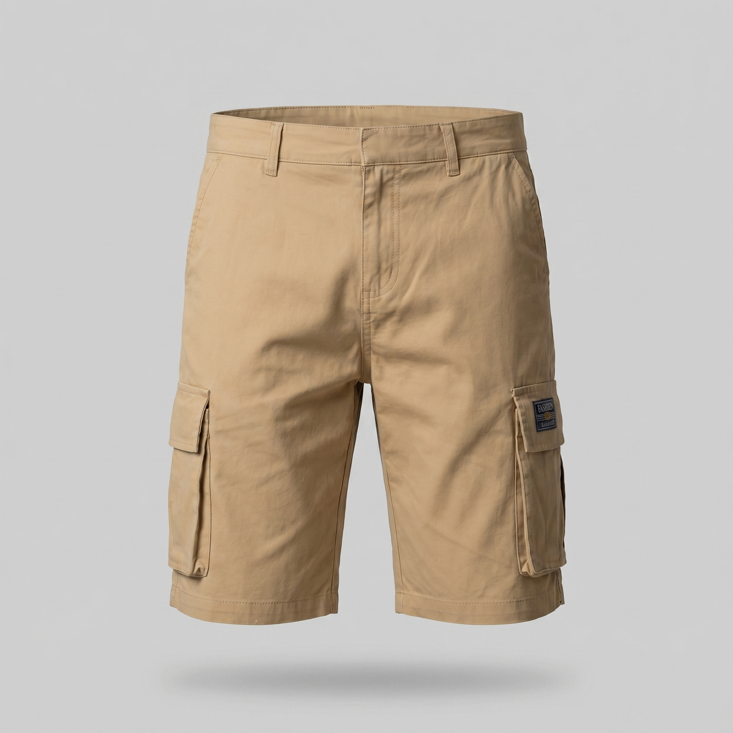 Mens Relaxed Fit Cargo Shorts