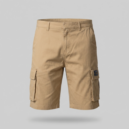 Mens Relaxed Fit Cargo Shorts