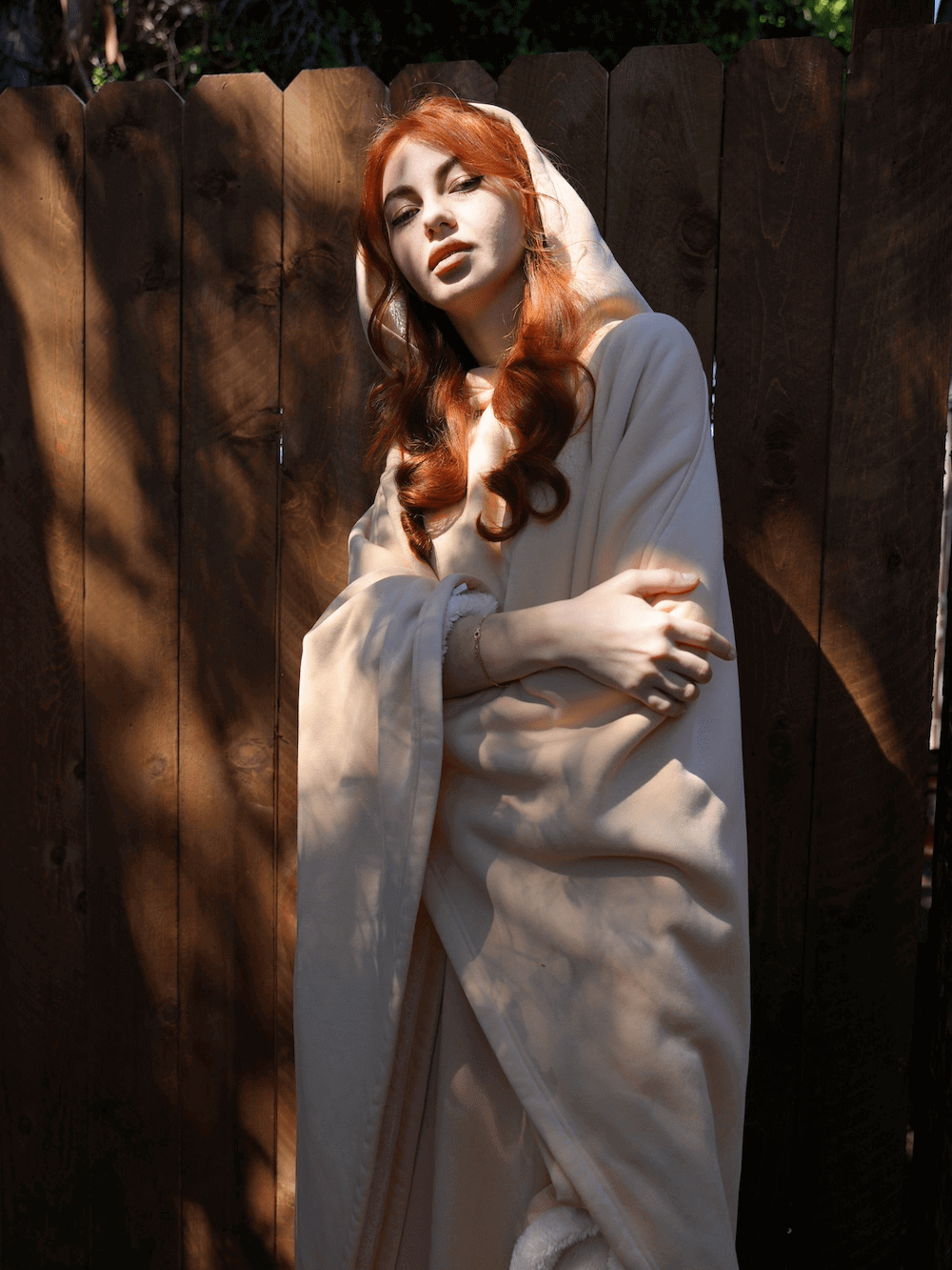 Oversized Comfort Relaxation Pullover with Soft French Terry