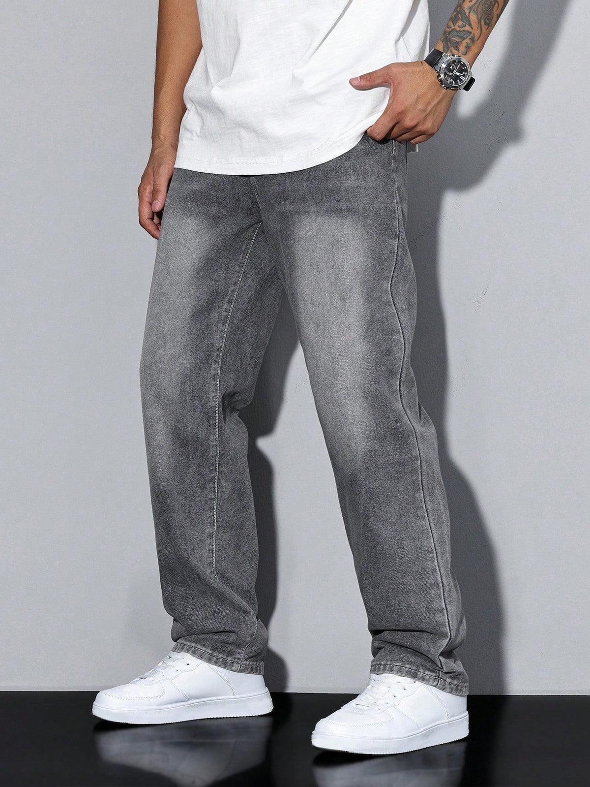 Men's Relaxed Fit Jeans | Classic Denim Style Trousers