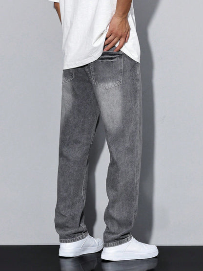 Men's Relaxed Fit Jeans | Classic Denim Style Trousers