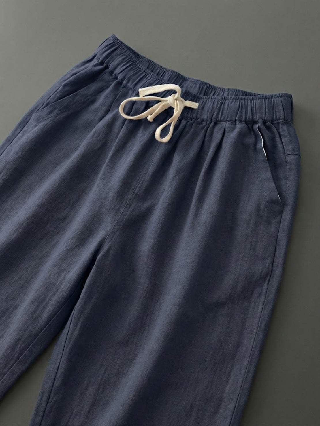 Women's Drawstring Slim Fit Trousers | Casual Summer Comfort