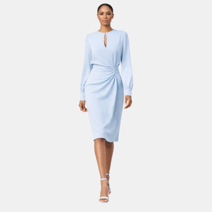 Women's Ruched Waist Midi Dress | Summer Style