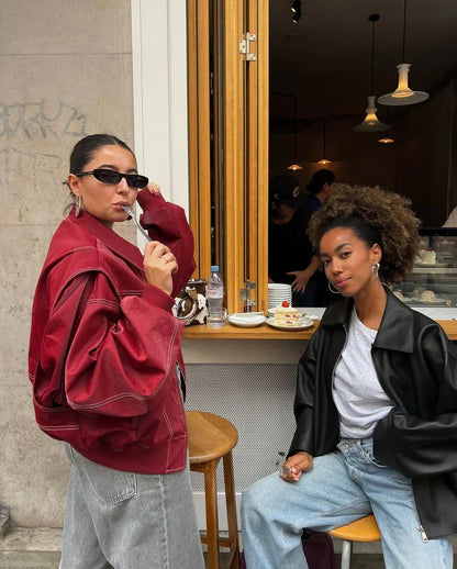 Women's Oversized Jacket | Streetstyle Everyday Comfort