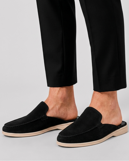 Men's Loafer Mules | Open Back Slip-On Summer Shoes
