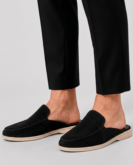 Men's Loafer Mules | Open Back Slip-On Summer Shoes