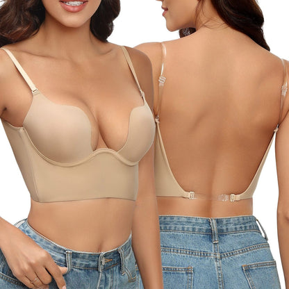 Women's Backless Bra | Seamless Support for Open-Back Styles