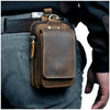 Men's Leather Style Waist Pack | Hands-Free Everyday Carry