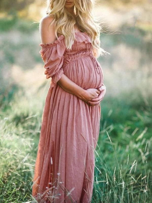Women's Maternity Maxi Dress | Comfortable Summer Essential