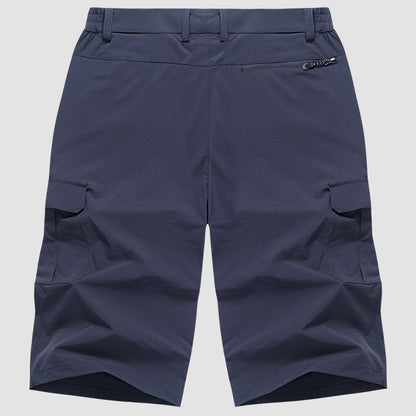 Men's Quick-Dry Multi-Pocket Cargo Shorts