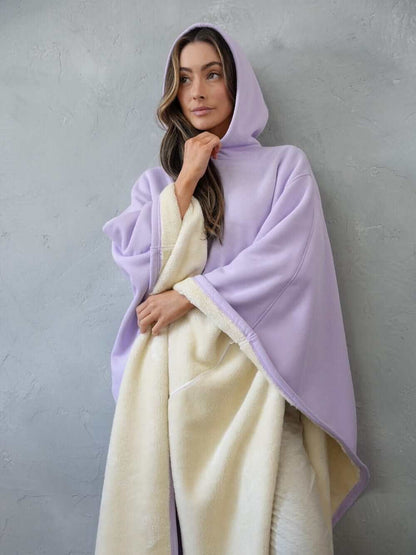 Oversized Comfort Relaxation Pullover with Soft French Terry