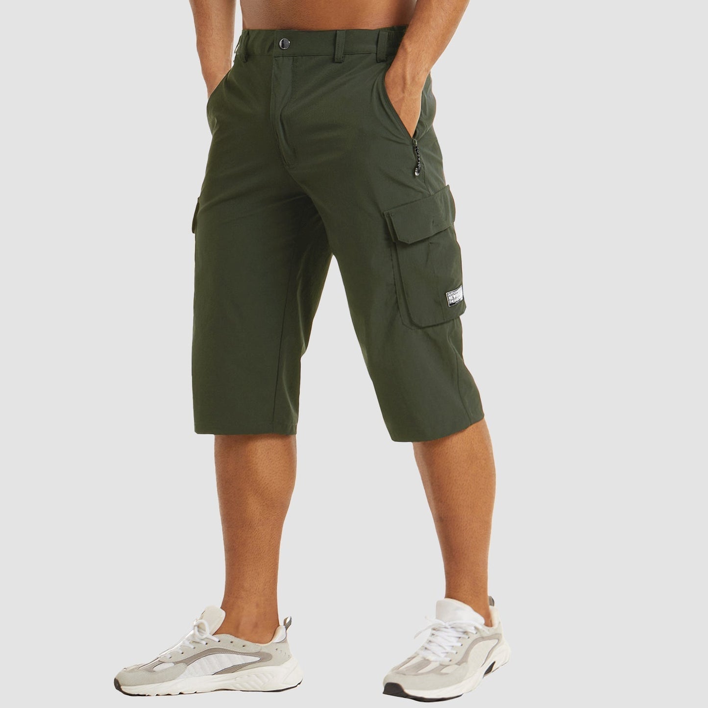 Men's Quick-Dry Multi-Pocket Cargo Shorts