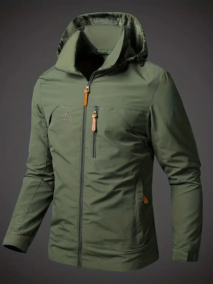 Men's Waterproof Rain Jacket | Breathable Outdoor Style