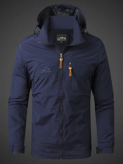 Men's Waterproof Rain Jacket | Breathable Outdoor Style