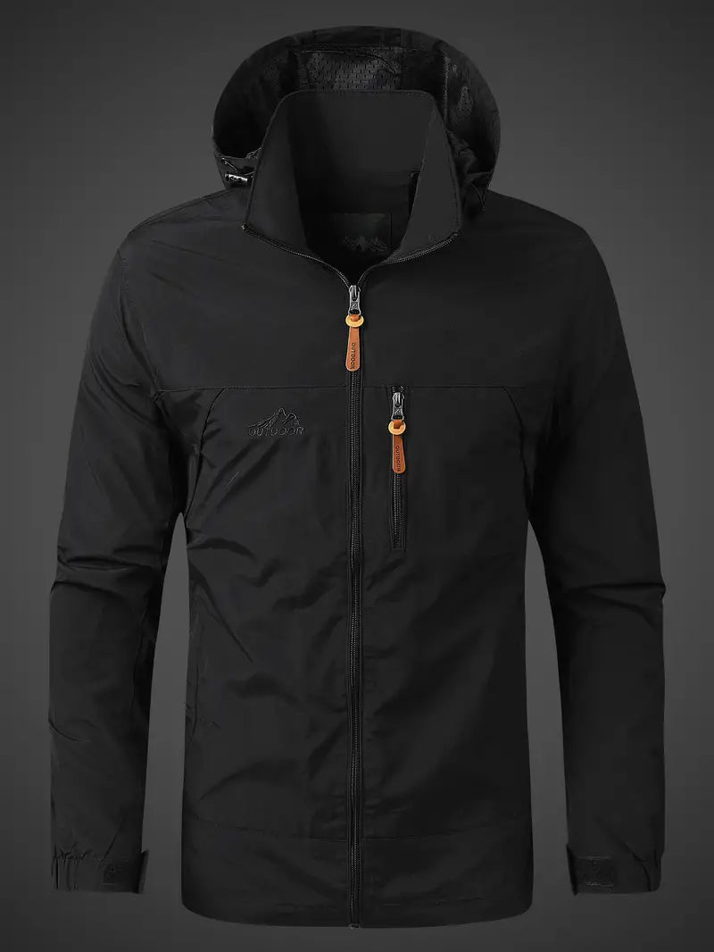 Men's Waterproof Rain Jacket | Breathable Outdoor Style