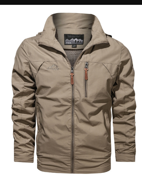 Men's Waterproof Rain Jacket | Breathable Outdoor Style