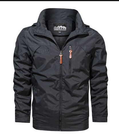Men's Waterproof Rain Jacket | Breathable Outdoor Style