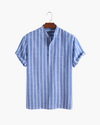 Men's Striped Polo Shirt | Short Sleeve Classic Fit