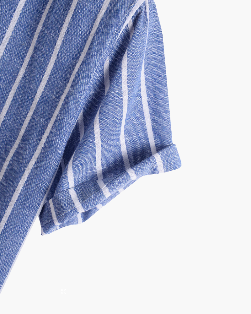 Men's Striped Polo Shirt | Short Sleeve Classic Fit