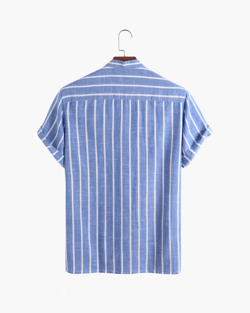Men's Striped Polo Shirt | Short Sleeve Classic Fit