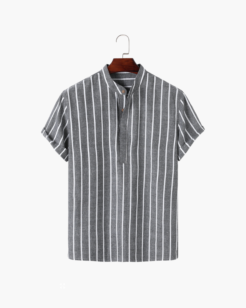 Men's Striped Polo Shirt | Short Sleeve Classic Fit