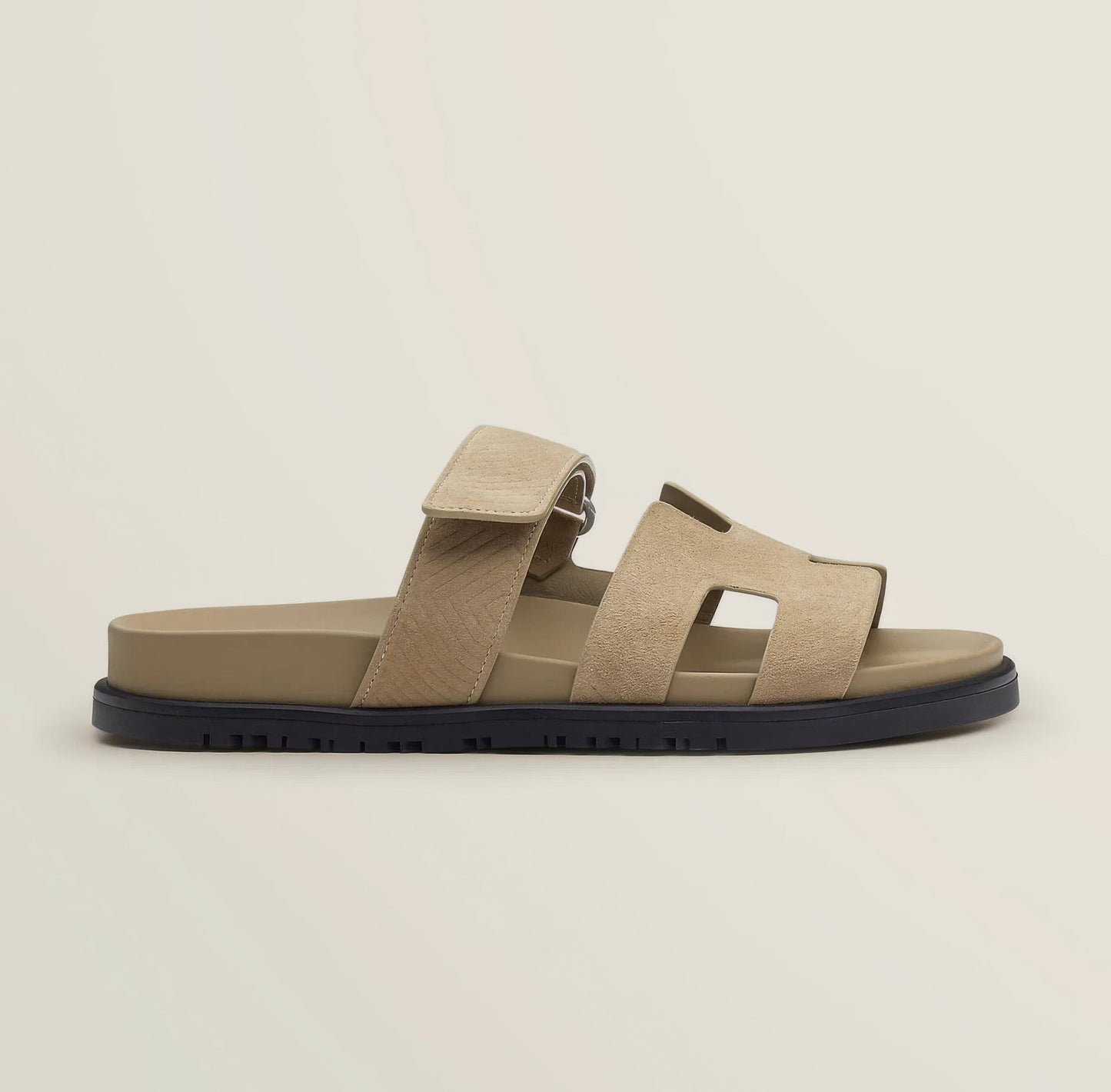 Men's Double Strap Sandals | Comfortable Rubber Sole Summer Shoes