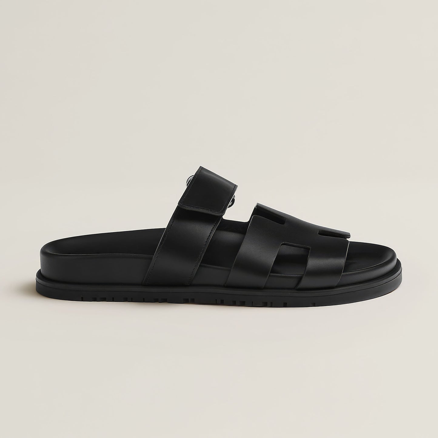Men's Double Strap Sandals | Comfortable Rubber Sole Summer Shoes