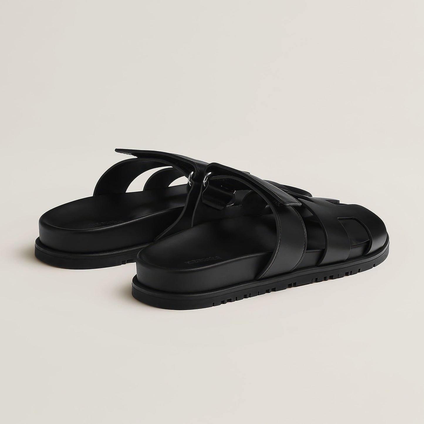 Men's Double Strap Sandals | Comfortable Rubber Sole Summer Shoes