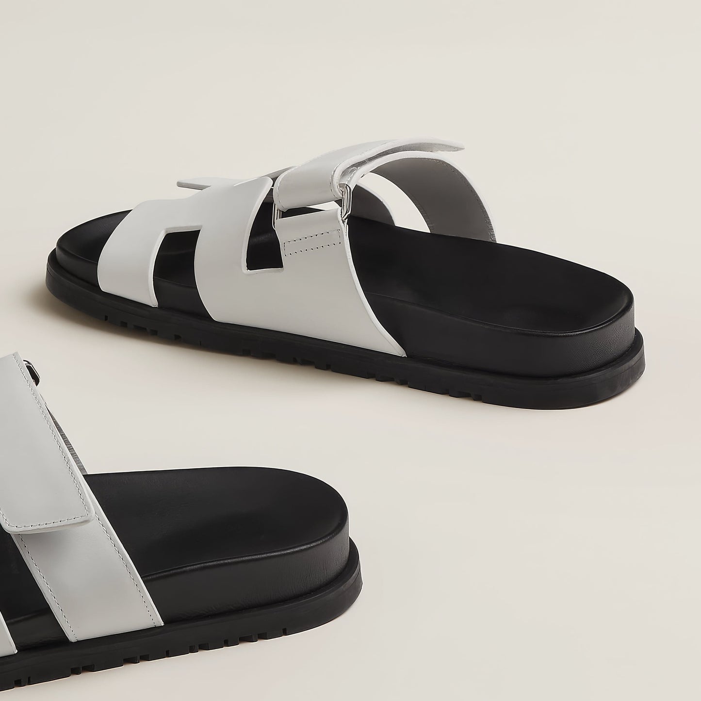 Men's Double Strap Sandals | Comfortable Rubber Sole Summer Shoes