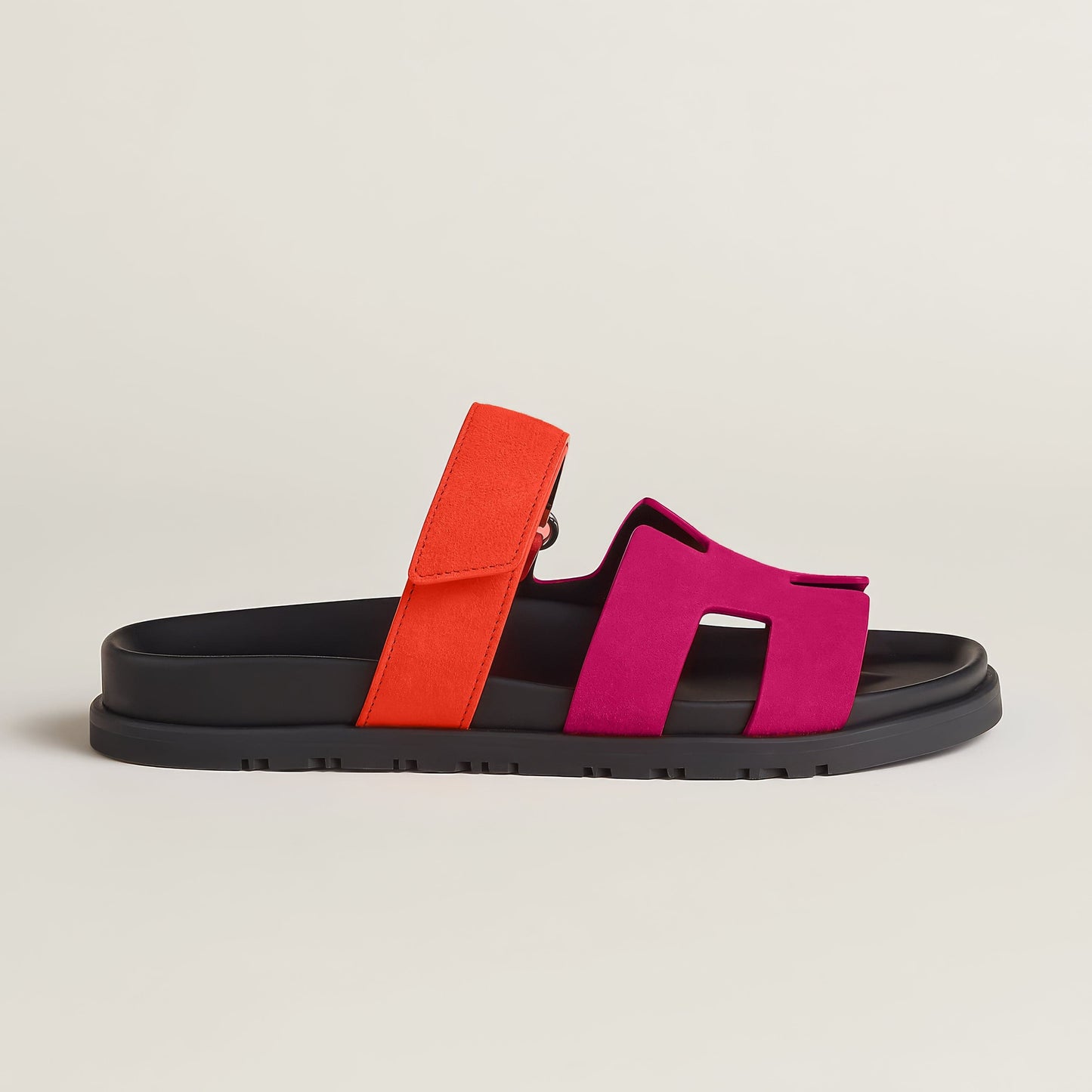 Men's Double Strap Sandals | Comfortable Rubber Sole Summer Shoes