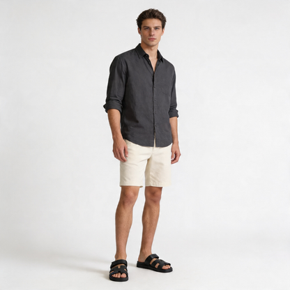 Men's Double Strap Sandals | Comfortable Rubber Sole Summer Shoes