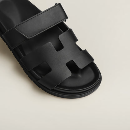 Men's Double Strap Sandals | Comfortable Rubber Sole Summer Shoes
