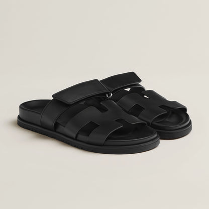 Men's Double Strap Sandals | Comfortable Rubber Sole Summer Shoes