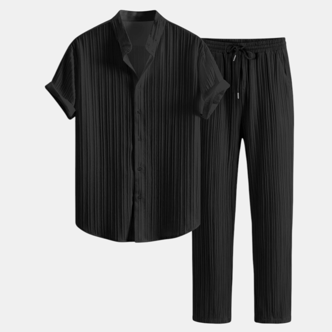 Men's Casual Shirt & Trousers Set | Complete Smart Casual Outfit