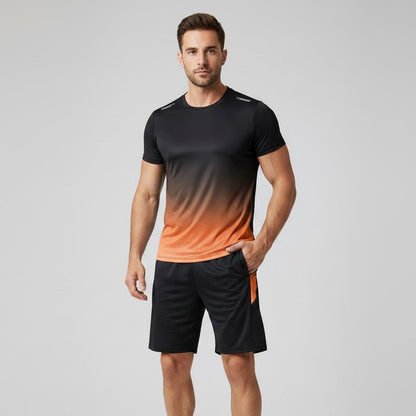 Men's Quick-Dry Sport Set | T-Shirt & Shorts Activewear