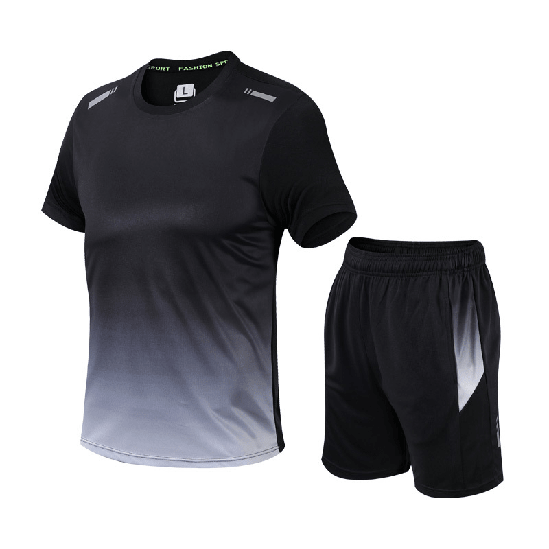 Men's Quick-Dry Sport Set | T-Shirt & Shorts Activewear