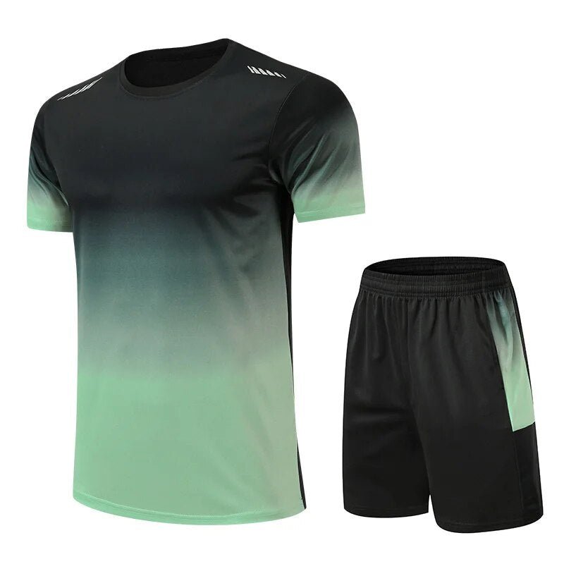 Men's Quick-Dry Sport Set | T-Shirt & Shorts Activewear
