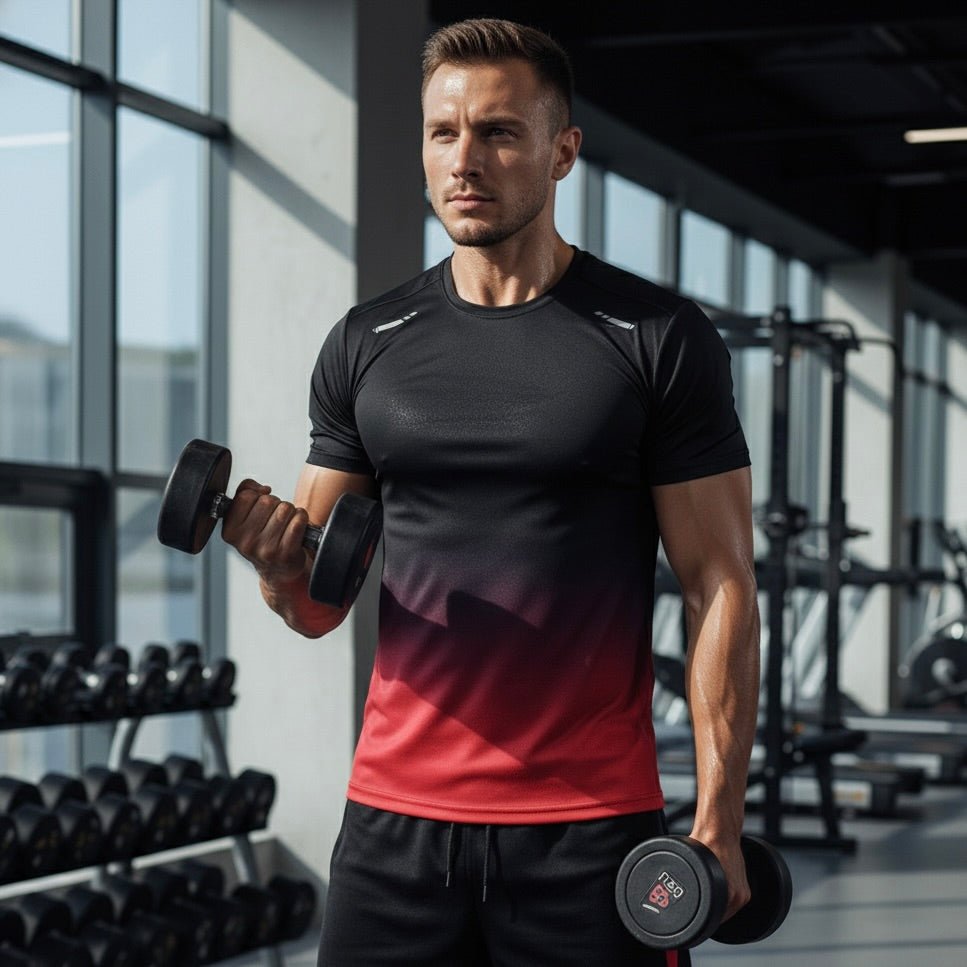 Men's Quick-Dry Sport Set | T-Shirt & Shorts Activewear