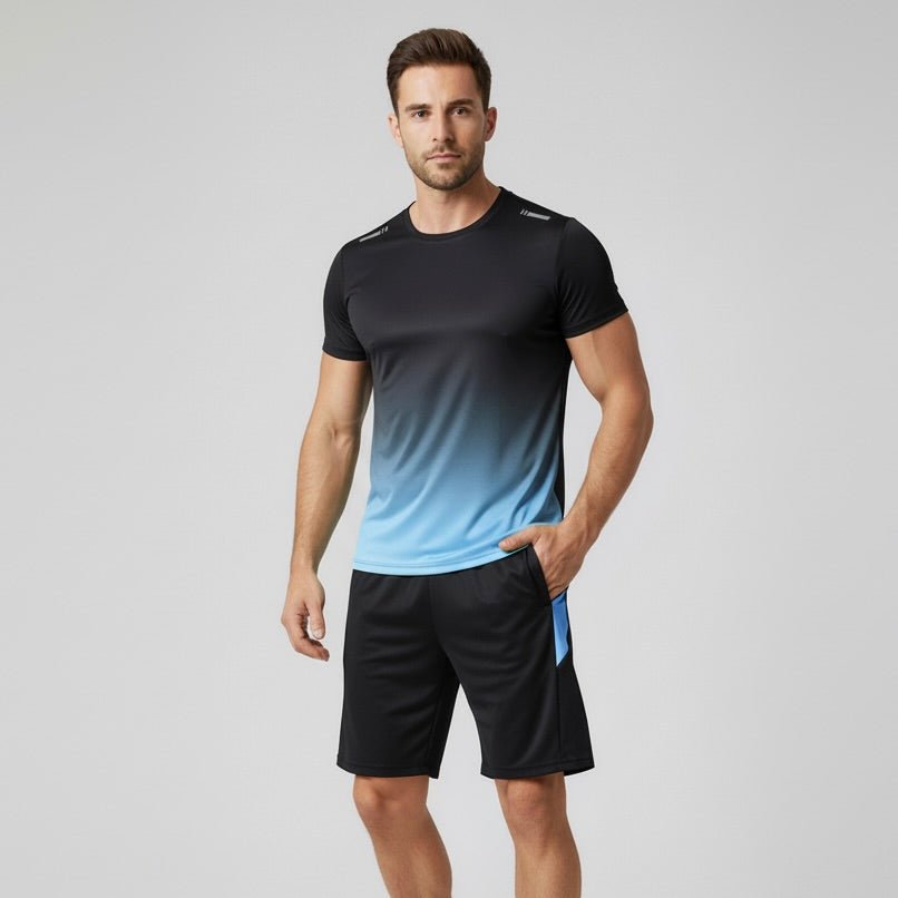 Men's Quick-Dry Sport Set | T-Shirt & Shorts Activewear
