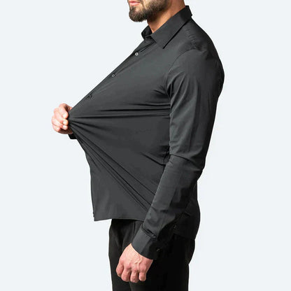 Men's Stretch Dress Shirt | Slim Fit Wedding & Formal Style