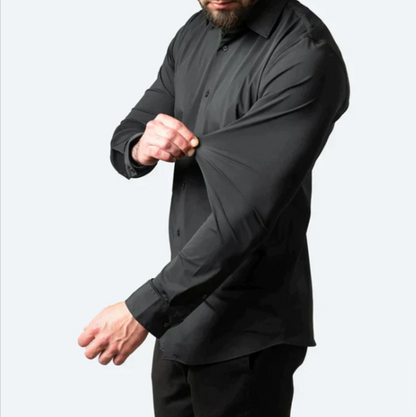 Men's Stretch Dress Shirt | Slim Fit Wedding & Formal Style