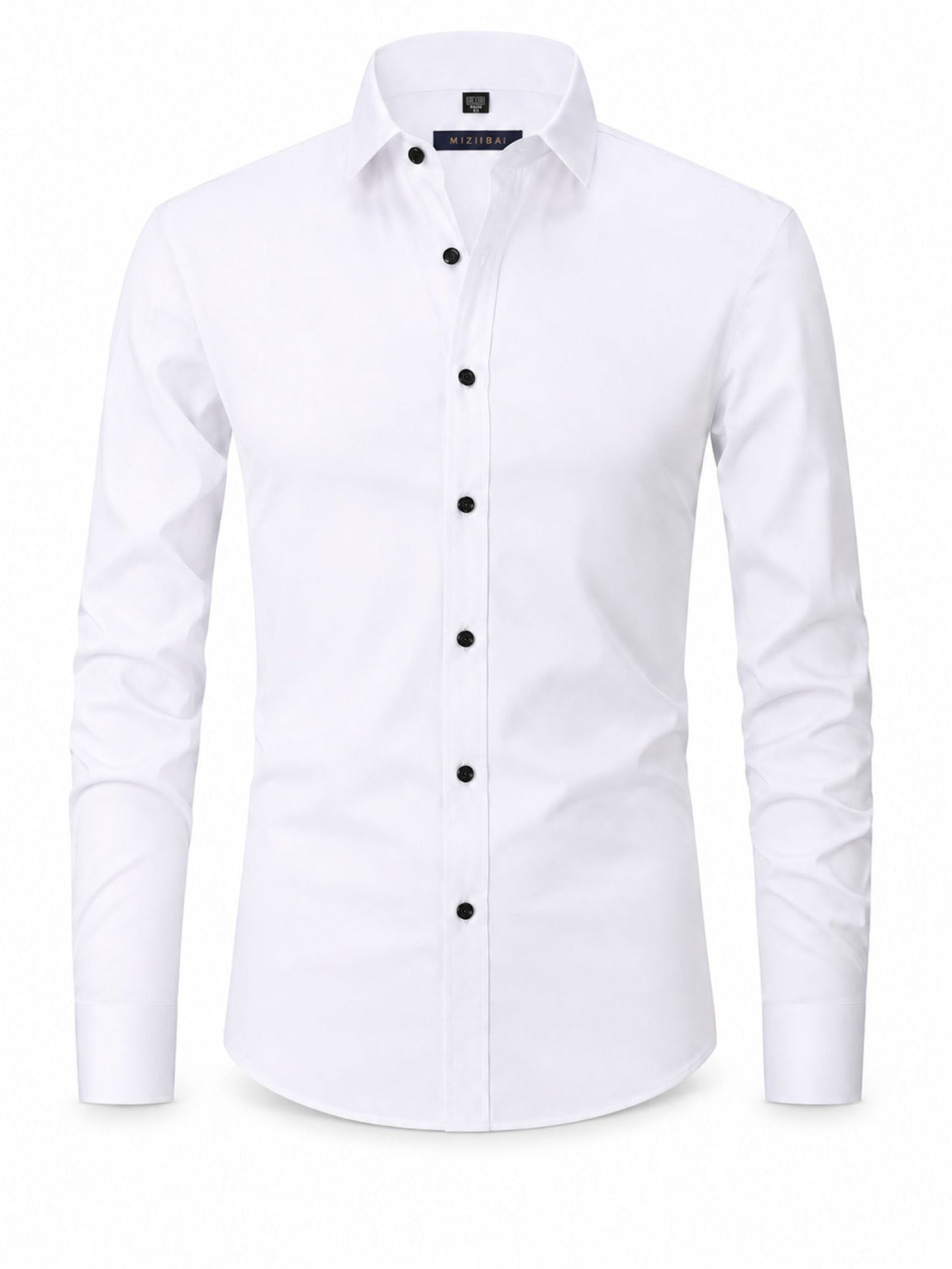 Men's Stretch Dress Shirt | Slim Fit Wedding & Formal Style