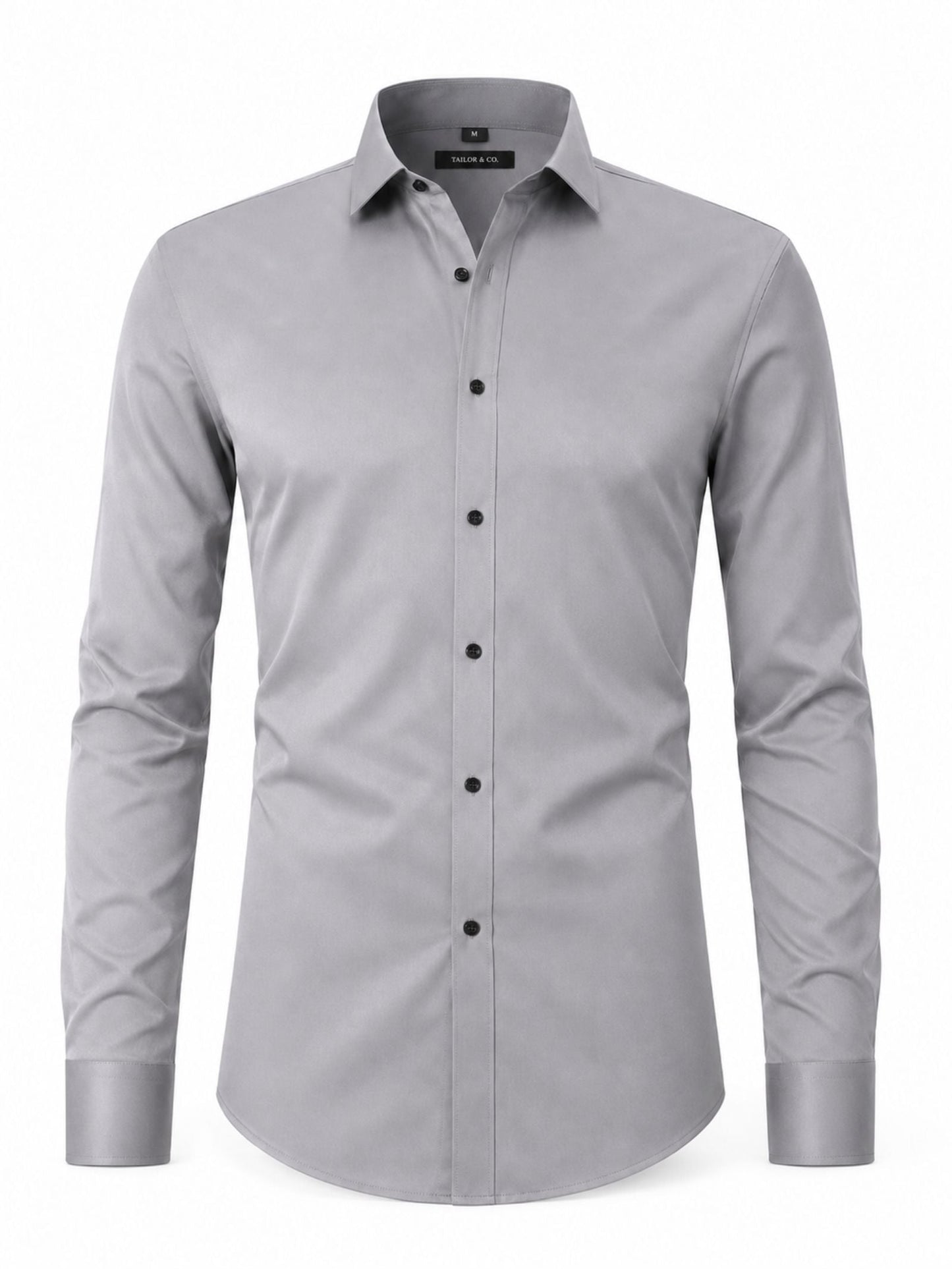 Men's Stretch Dress Shirt | Slim Fit Wedding & Formal Style