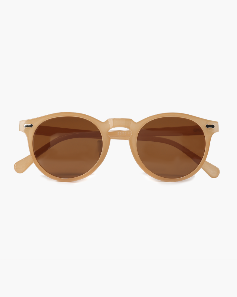 Men's Round Polarized Sunglasses | Old Money Classic Style