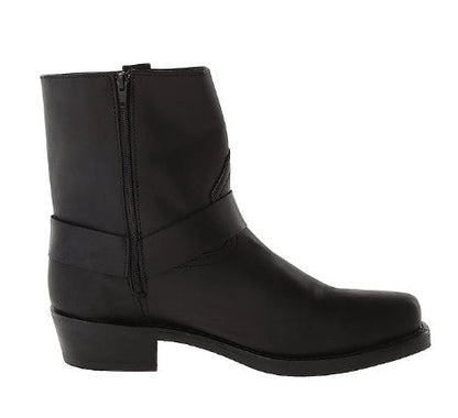 Men's Classic Leather Western Boots | Cowboy Style